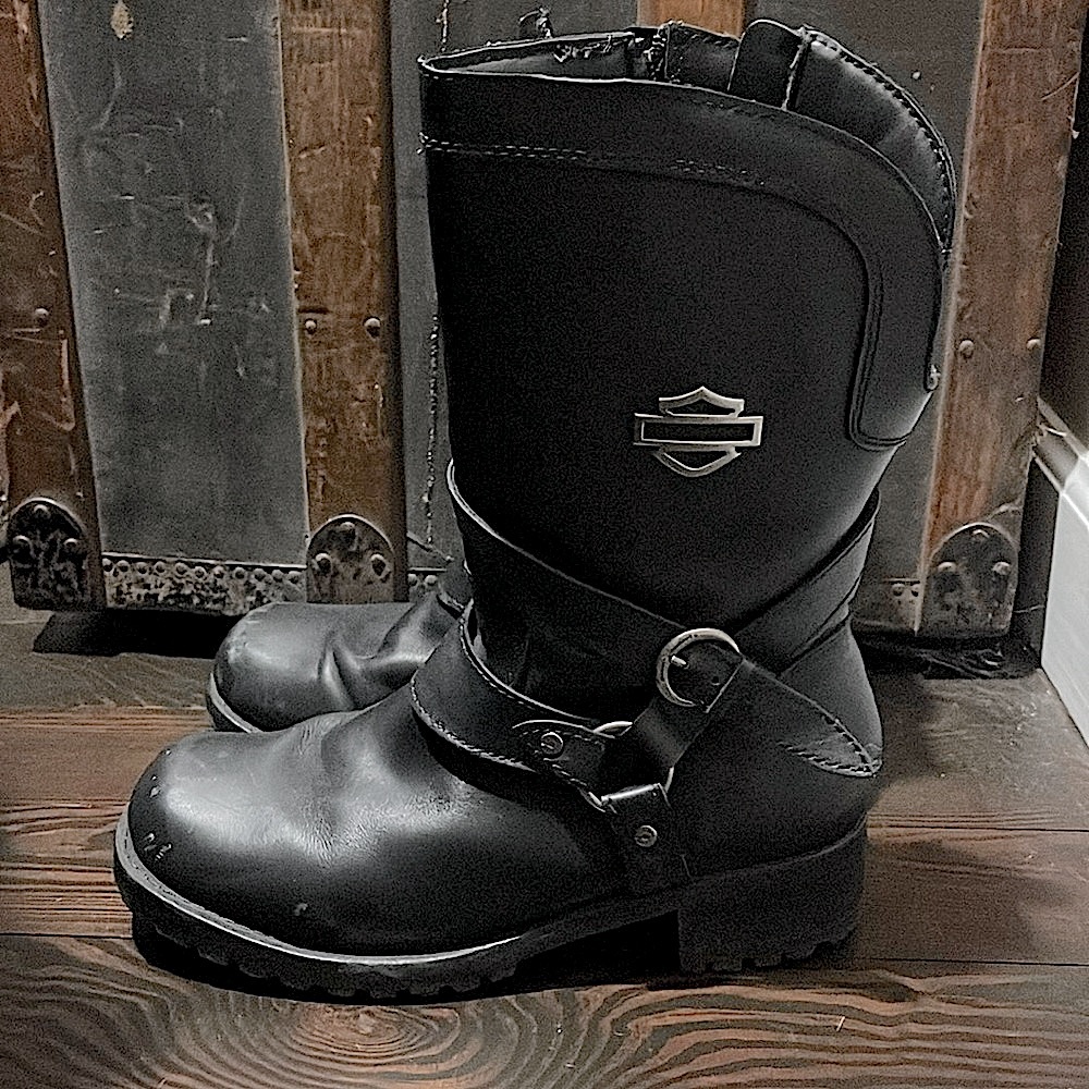 Harley Davidson women’s size 10 motorcycle boots